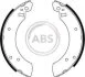Комплект гальмівних колодок A.B.S. 8743 (фото 1)