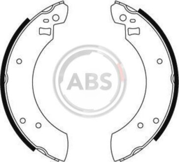Комплект тормозных колодок A.B.S. 8743