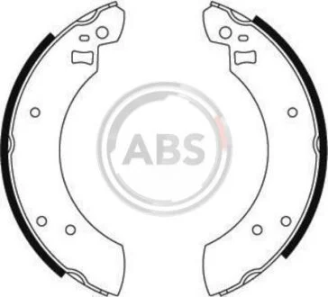 Комплект гальмівних колодок A.B.S. 8743