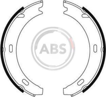 Колодки ручного гальма MB A-Class W168/169, C-Class W202/203 (A.B.S) A.B.S. 8806