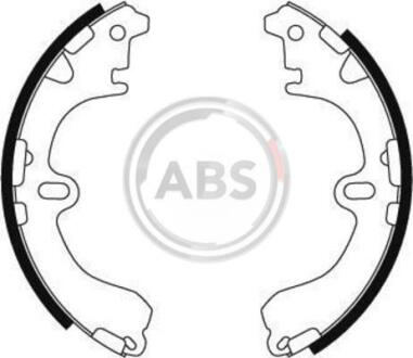 Колодка торм. барабан. TOYOTA COROLLA задн. (ABS) A.B.S. 8844