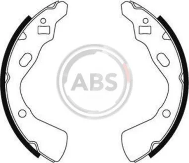 Комплект гальмівних колодок A.B.S. 8857