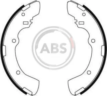 Комплект тормозных колодок A.B.S. 8864