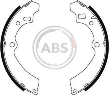 Комплект гальмівних колодок A.B.S. 8868