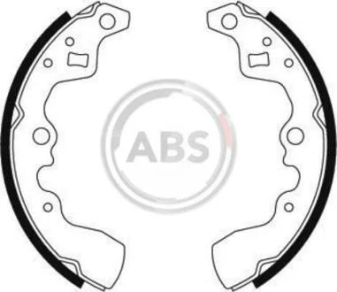 Гальмiвнi колодки барабаннi A.B.S. 8879