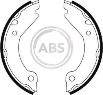 Колодка гальм. барабан. VOLVO 240... 960 задн. (ABS) A.B.S. 8910