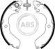 Колодка торм. барабан. MITSUBISHI COLT/LANCER задн. (ABS) A.B.S. 8922 (фото 1)