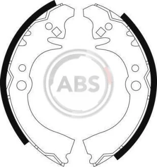 Комплект тормозных колодок A.B.S. 8947