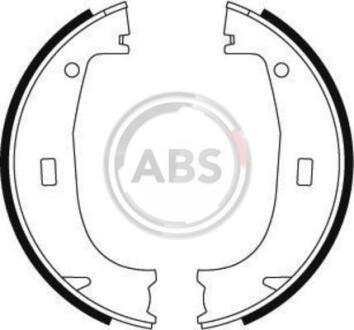 Колодка торм. барабан. BMW 3 SERIE (E36) задн. (ABS) A.B.S. 8950