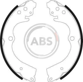 Комплект гальмівних колодок A.B.S. 9070