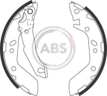 Гальмiвнi колодки барабаннi A.B.S. 9148