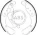 Колодки гальмівні дискові, комплект A.B.S. 9151 (фото 1)