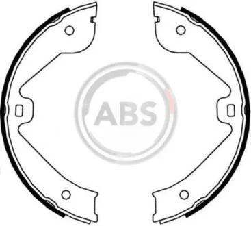 Гальмiвнi колодки барабаннi A.B.S. 9177