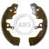Колодка гальм. барабан. SUZUKI GRAND VITARA 1.6, 2.0, 1.9 DDIS 04/05 - задн. (ABS) A.B.S. 9216 (фото 1)