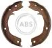 Колодка торм. барабан. Mitsubishi Pajero задн. (ABS) A.B.S. 9254 (фото 1)