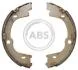 Комплект тормозных колодок, стояночная тормозная система A.B.S. 9279 (фото 1)