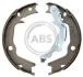 Комплект тормозных колодок, стояночная тормозная система A.B.S. 9281 (фото 1)