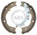 Комплект гальмівних колодок, стоянкове гальмо A.B.S. 9319 (фото 1)