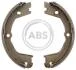 Колодки гальмівні дискові, комплект A.B.S. 9349 (фото 1)