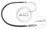 Трос, стояночная тормозная система A.B.S. K10002 (фото 1)