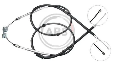 Тросовий привод, стоянкове гальмо A.B.S. K10015