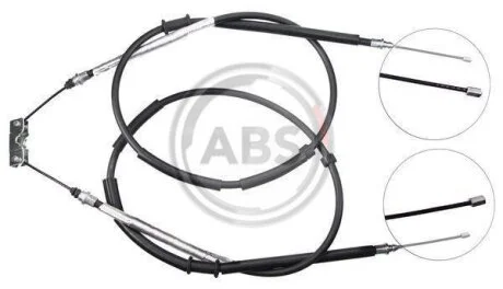 Тросовий привод, стоянкове гальмо A.B.S. K10025