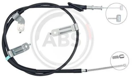 Тросовий привод, стоянкове гальмо A.B.S. K10244