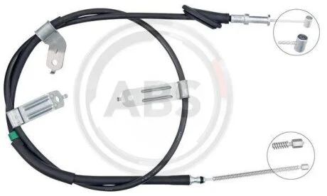 Тросовий привод, стоянкове гальмо A.B.S. K10254