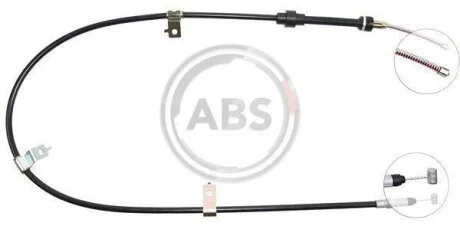 Тросовий привод, стоянкове гальмо A.B.S. K10697