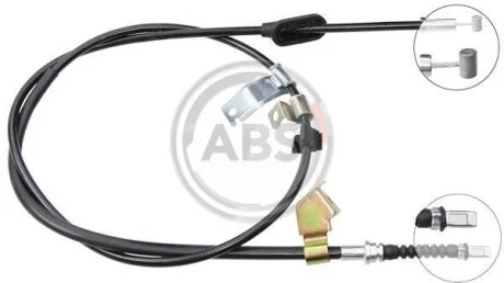 Тросовий привод, стоянкове гальмо A.B.S. K10788