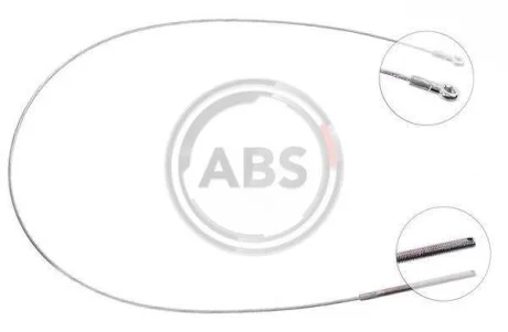 Тросовий привод, стоянкове гальмо A.B.S. K11165