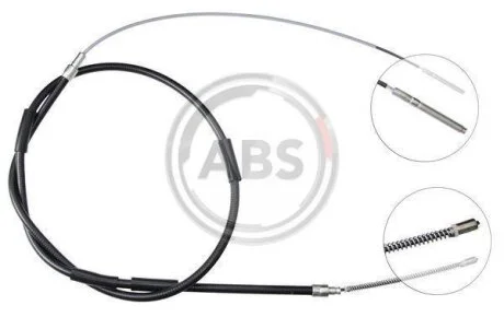 Тросовий привод, стоянкове гальмо A.B.S. K11366