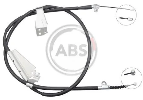Тросовий привод, стоянкове гальмо A.B.S. K12066