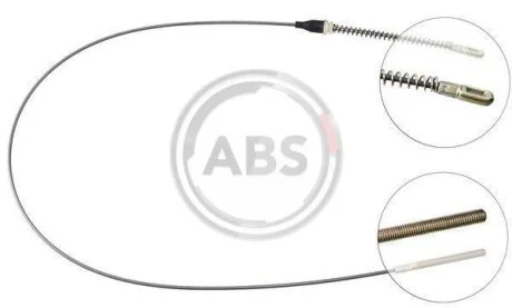 Тросовий привод, стоянкове гальмо A.B.S. K12068