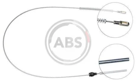 Тросовий привод, стоянкове гальмо A.B.S. K12077