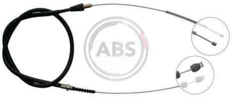 Тросовий привод, стоянкове гальмо A.B.S. K12078