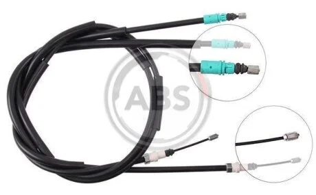 Тросовий привод, стоянкове гальмо A.B.S. K12246