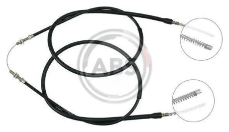 Тросовий привод, стоянкове гальмо A.B.S. K12455