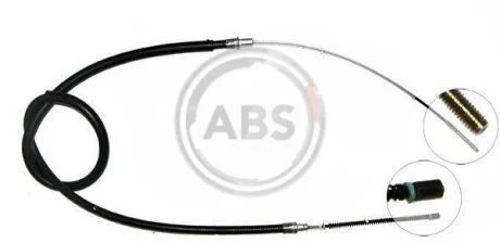 Тросовий привод, стоянкове гальмо A.B.S. K12466