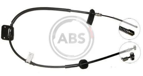 Тросовий привод, стоянкове гальмо A.B.S. K12627
