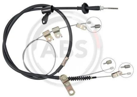 Тросовий привод, стоянкове гальмо A.B.S. K12665