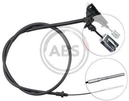 Тросовий привод, стоянкове гальмо A.B.S. K12761