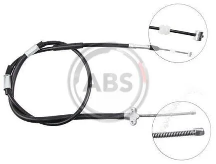 Трос ручного гальма лiвий A.B.S. K12807