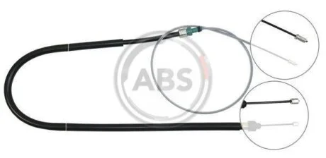 Тросовий привод, стоянкове гальмо A.B.S. K12976