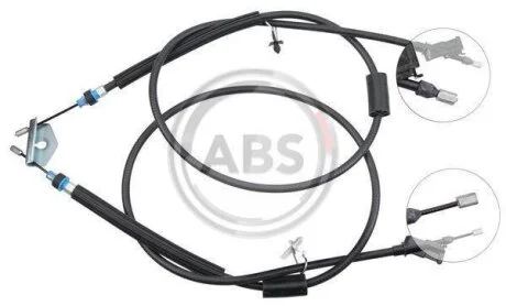Тросовий привод, стоянкове гальмо A.B.S. K13475