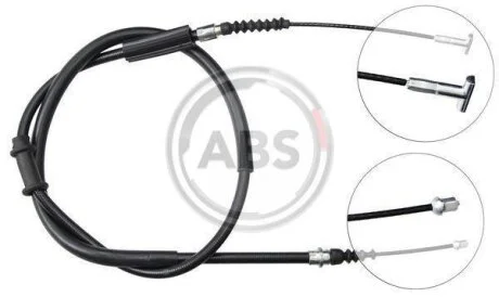 Тросовий привод, стоянкове гальмо A.B.S. K13658