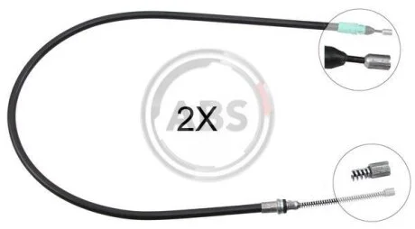 Тросовий привод, стоянкове гальмо A.B.S. K13915