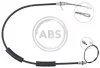 Трос ручнго гальма задній, лівий CHRYSLER VOYAGER 01-08 (коротка база, диск) A.B.S. K14049 (фото 1)