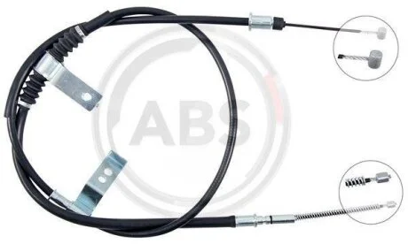Тросовий привод, стоянкове гальмо A.B.S. K14065