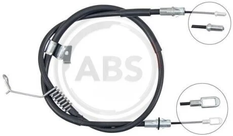 Тросовий привод, стоянкове гальмо A.B.S. K14075